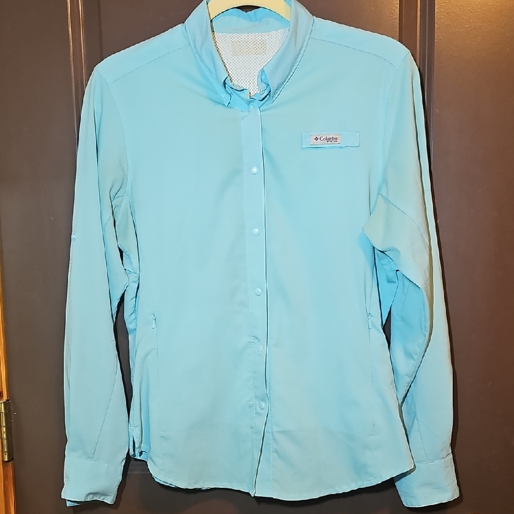 Columbia Light Blue Women's Blouse